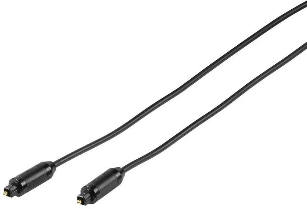 Vivanco optical cable 2m, juodas