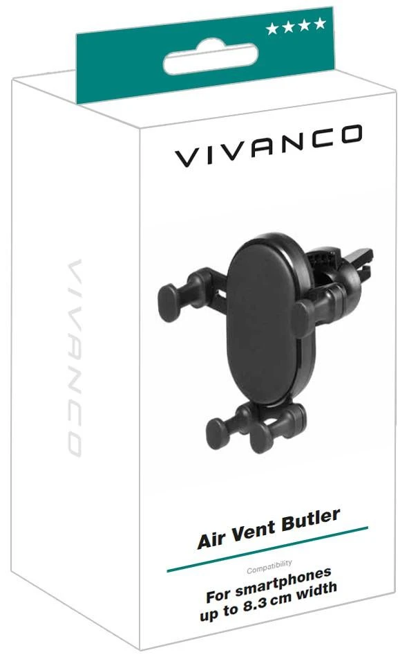 „Vivanco“ automobilio telefono laikiklis „Butler Air Vent“ (61631)