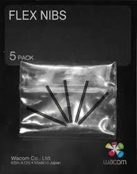 Wacom Flex Nibs, juodi 5vnt