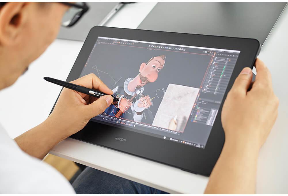 Wacom Cintiq Pro 16 + おまけ(Orbital2+その他) Wacom Cintiq Pro 16 (2021), modelis - ‎DTH167K0B, žema kaina