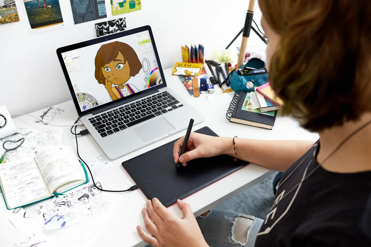 Grafinė planšetė Wacom One M CTL-672 su pieštuku