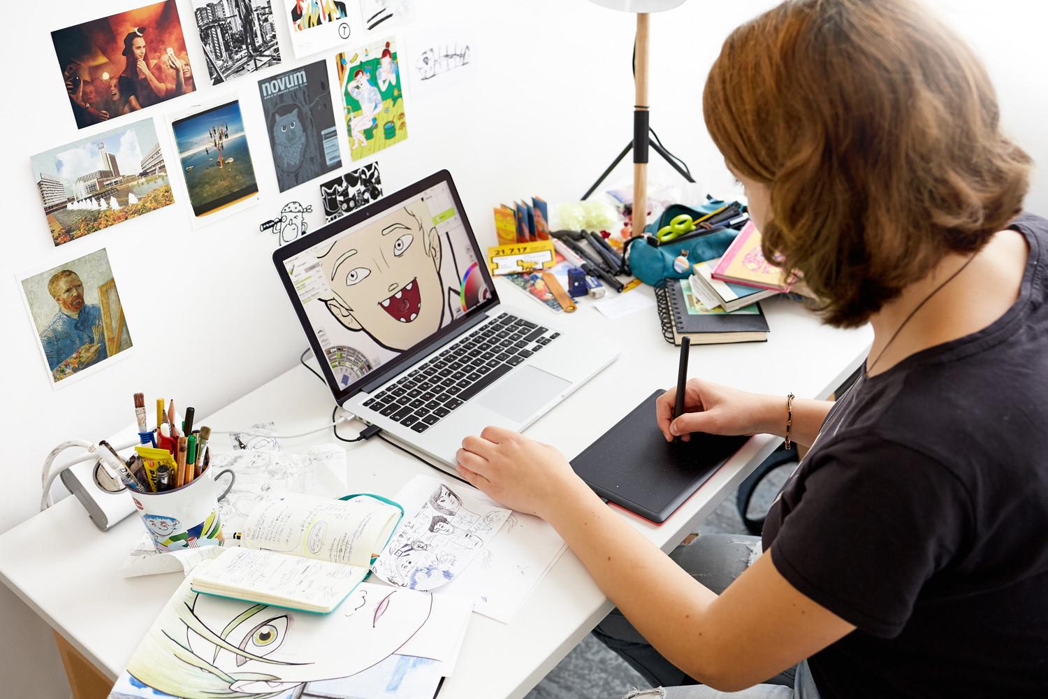 Grafinė planšetė Wacom One S CTL-472 su pieštuku