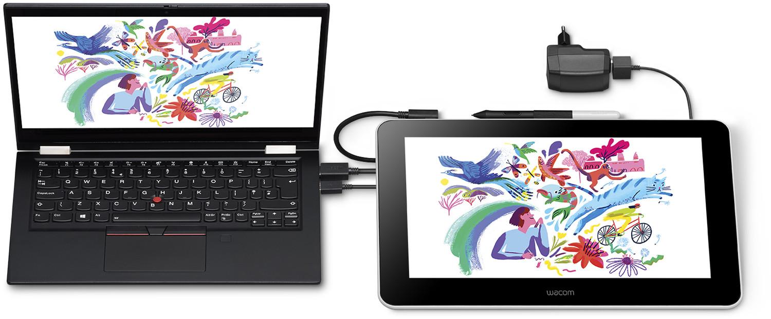 Wacom One kreatives Stift-Ekranas DTC133 Žema kaina | Varle.lt