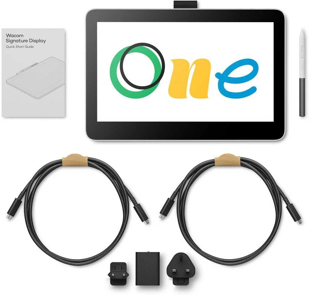 Wacom One 13 jutiklinių rašiklių ekranas