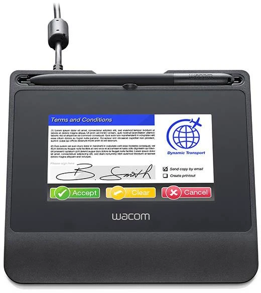 Wacom SIGNATURE SET STU540 / AND SIGN PRO, modelis - STU540-CH2, žema ...