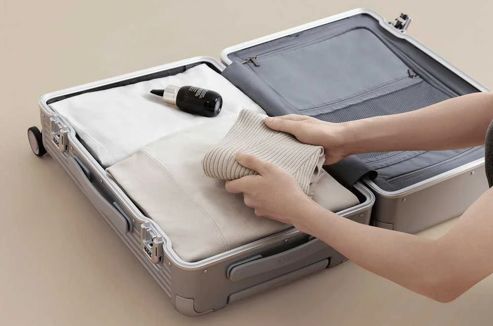 Kelioninis Xiaomi | Aluminum Frame Luggage 26" | Pilkas | 5500 g | Luggage