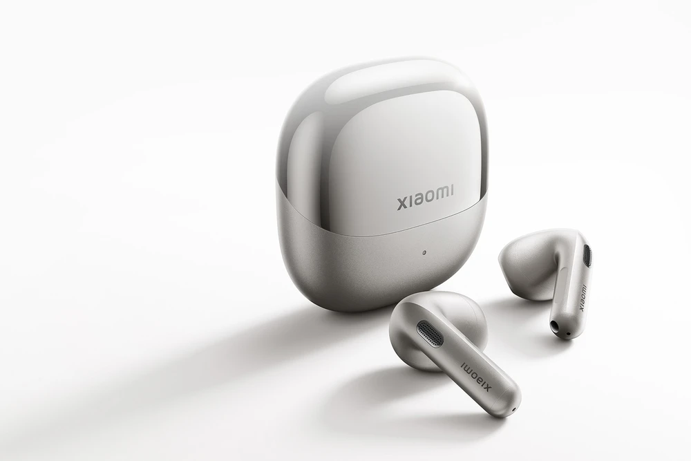 Ausinės Xiaomi Buds 6 | Bluetooth | Semi‑in‑ear | Mikrofonas | Titan Pilka | Noise canceling | Belaidės