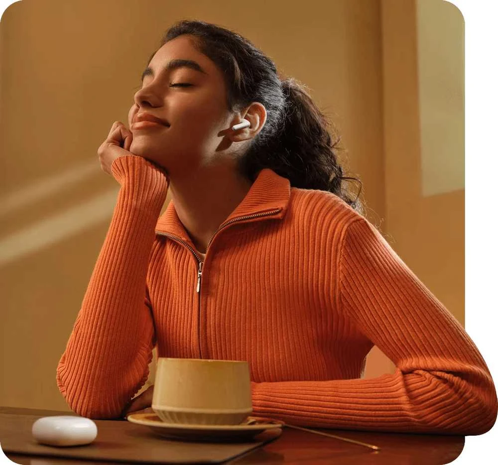 Belaidės ausinės Xiaomi REDMI Buds 8 Lite, spalva: balta