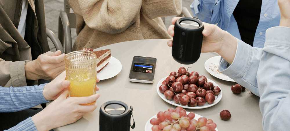 Xiaomi Bluetooth Mini nešiojama kolonėlė, Juodos spalvos