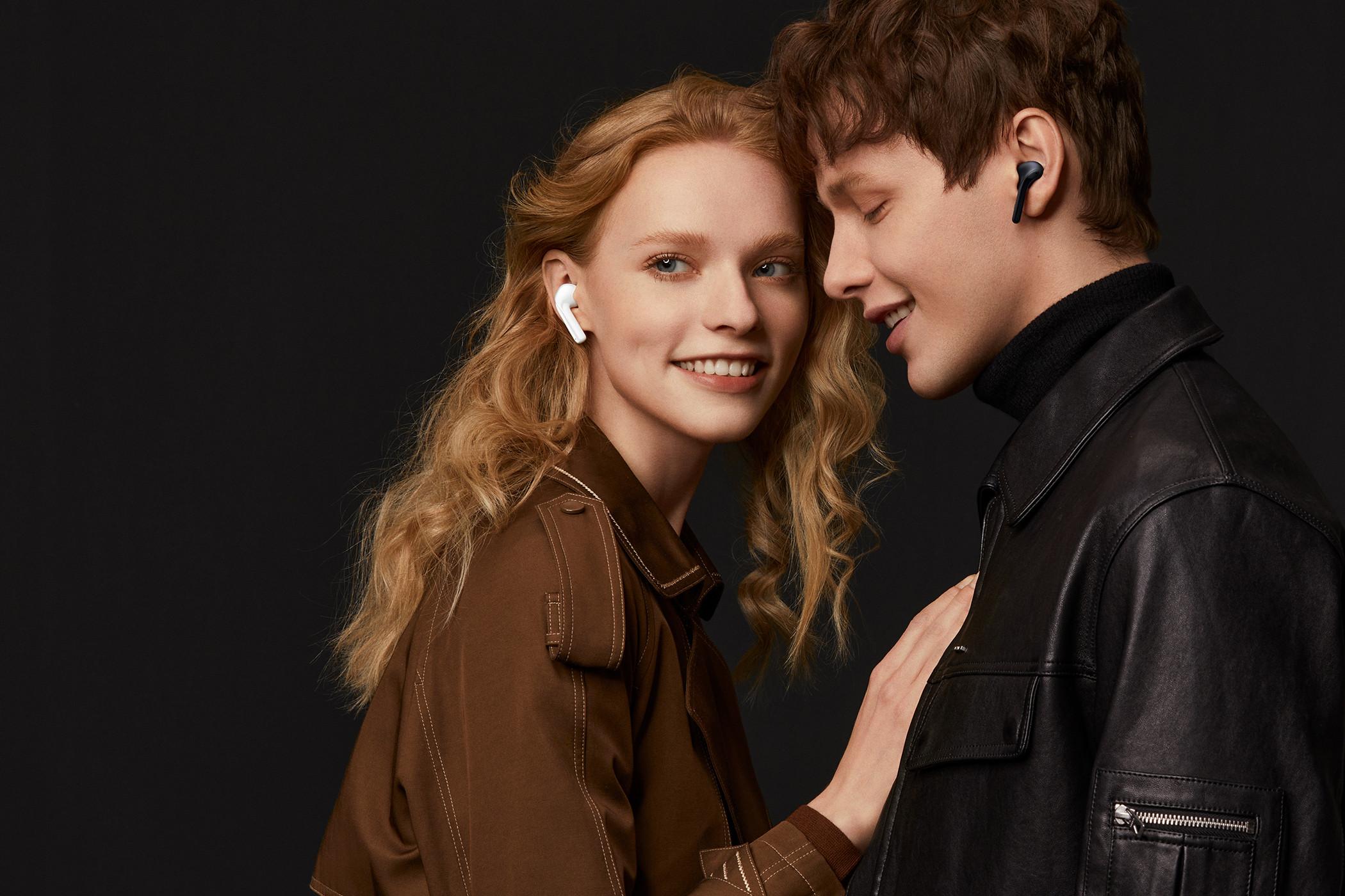 HiFi HD Belaidės Ausinės Xiaomi Buds 3 su HRTF garso suderinimu bei aktyviu triukšmo slopinimu, Juodos