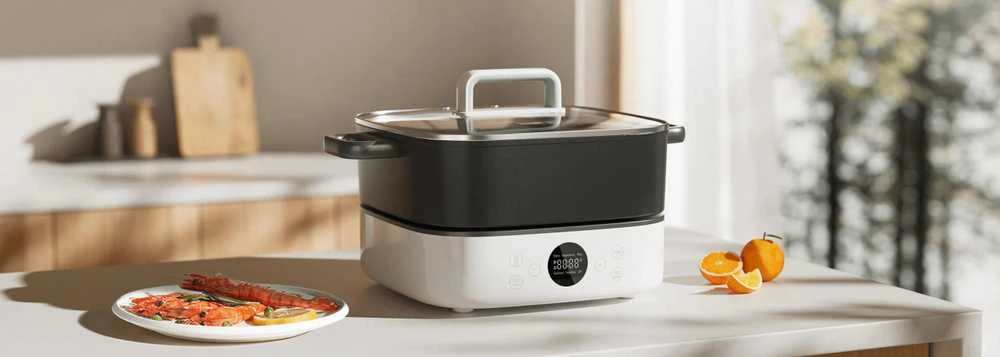 Xiaomi | Daugiafunkcis puodas, ES | 2000 W | 6 l | Programų skaičius: 6 | Balta