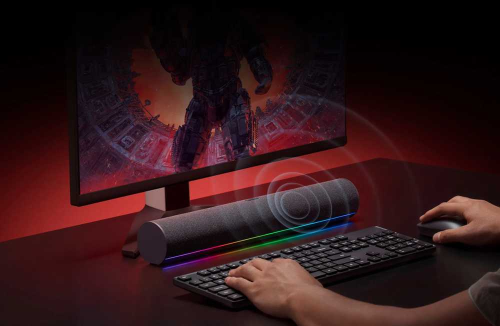 Stalinis garsiakalbis Xiaomi Desktop Speaker, Bluetooth, AUX, USB, Juodas