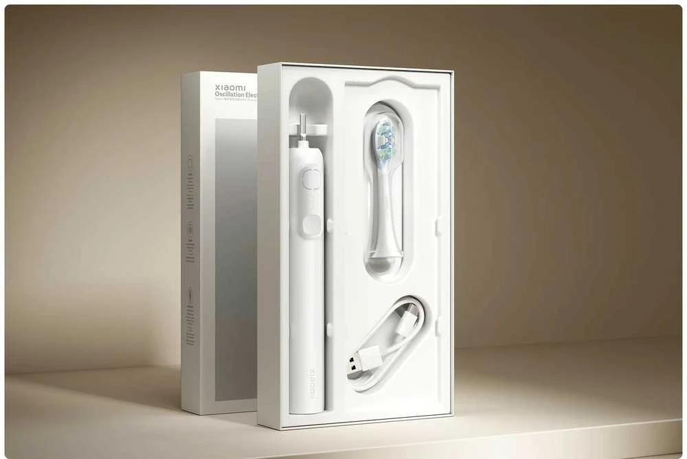 Xiaomi Oscillation dantų šepetėlis atviroje pakuotėje