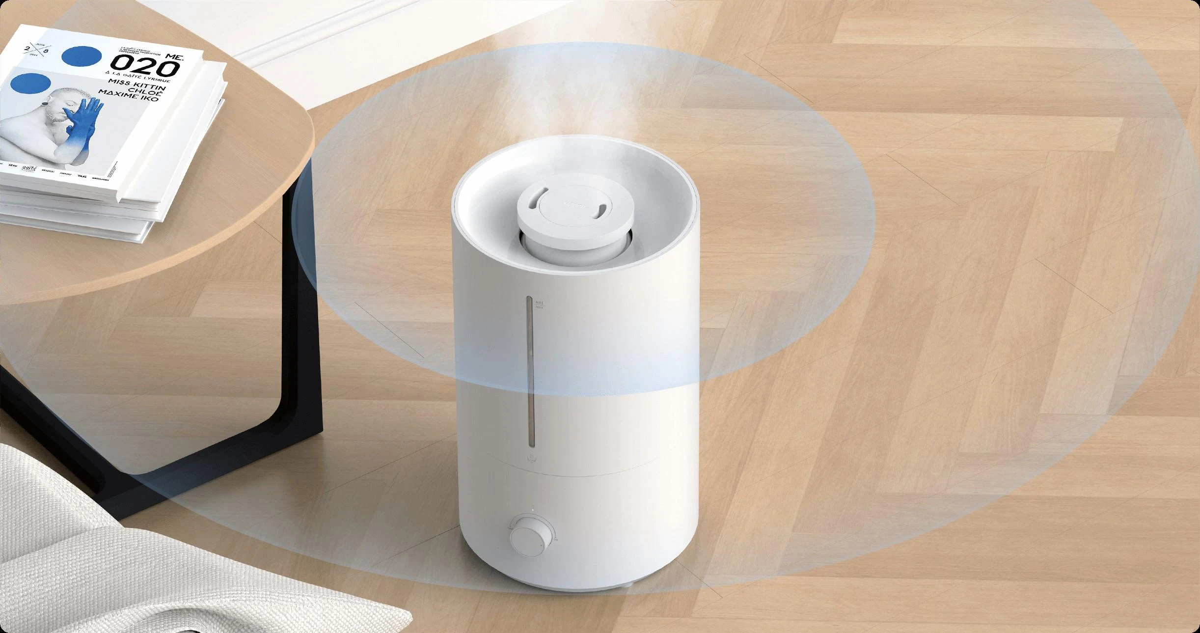 Oro drėkintuvas Xiaomi Humidifier 2 Lite EU, baltos spalvos