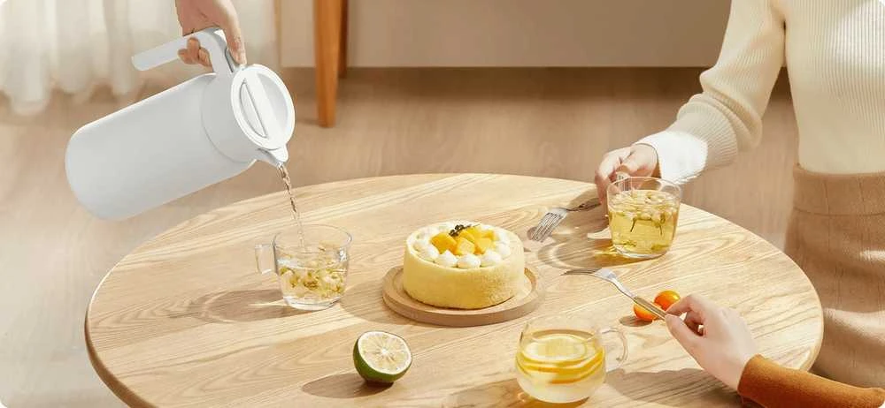 Xiaomi | Insulated Virdulys | Insulated | 1.8 L | Nerūdijantis plienas/Polypropylene | Baltas