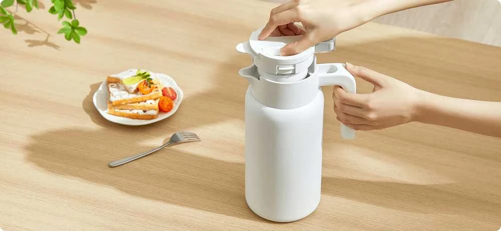 Xiaomi | Insulated Virdulys | Insulated | 1.8 L | Nerūdijantis plienas/Polypropylene | Baltas