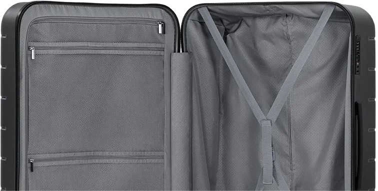 Kelioninis lagaminas Xiaomi Classic Pro 28" (Aukštis: 76.8 x Plotis: 49.8 x Gylis: 31.5 cm), Juodos spalvos