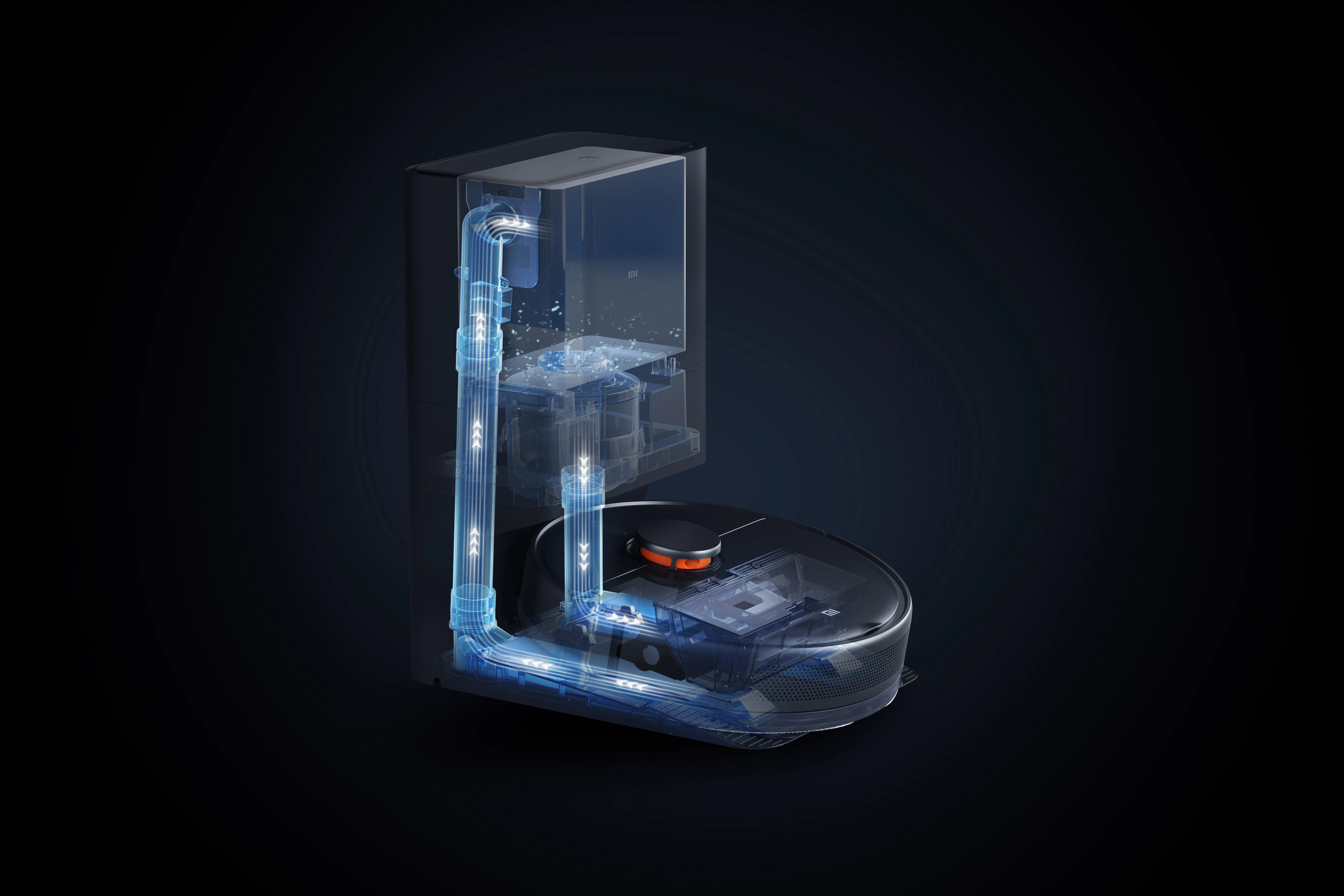 Automatinė dulkių išsiurbimo stotelė Xiaomi Mop 2 Ultra dulkių siurbliams - robotams