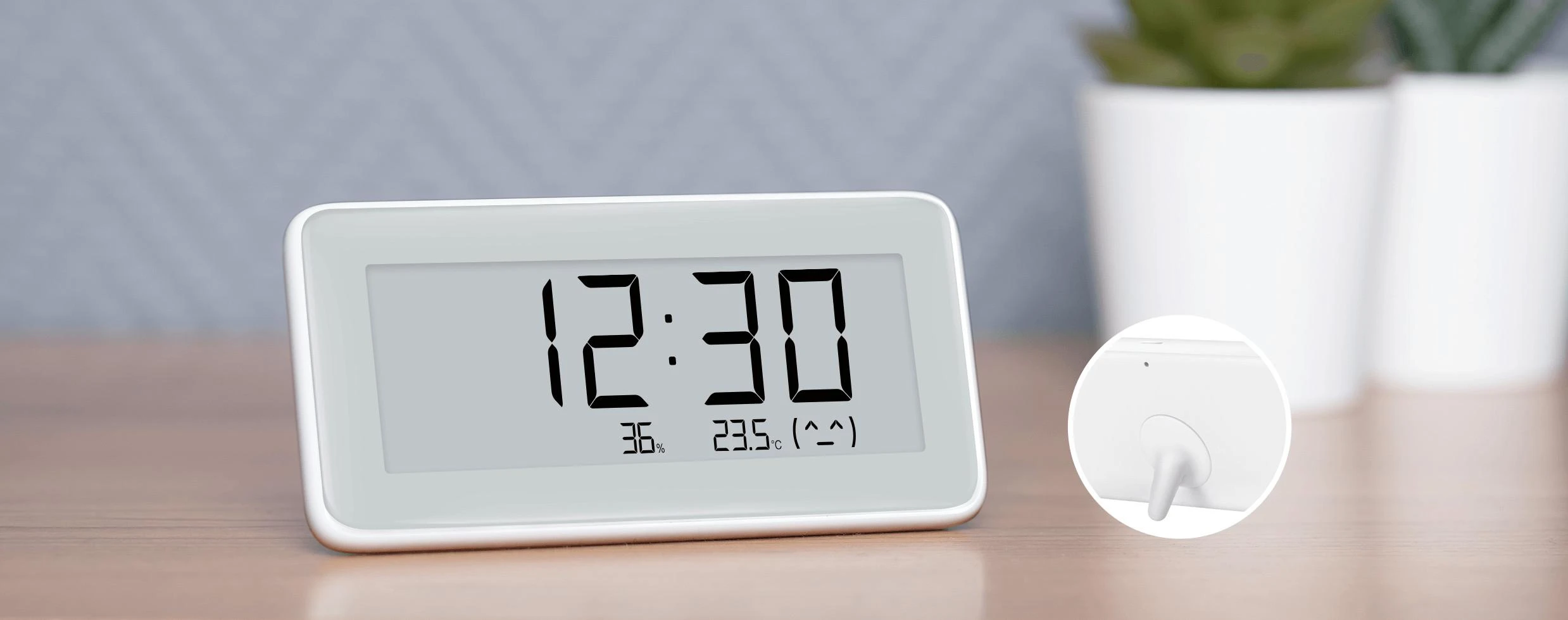 Temperatūros ir drėgmės matuoklis Xiaomi Mi Pro, baltas