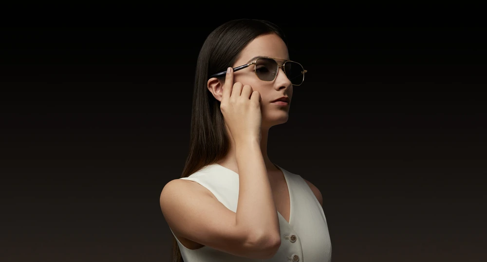 Išmanieji audio akiniai Xiaomi Mijia Smart Audio Glasses, Pilot-Style versija