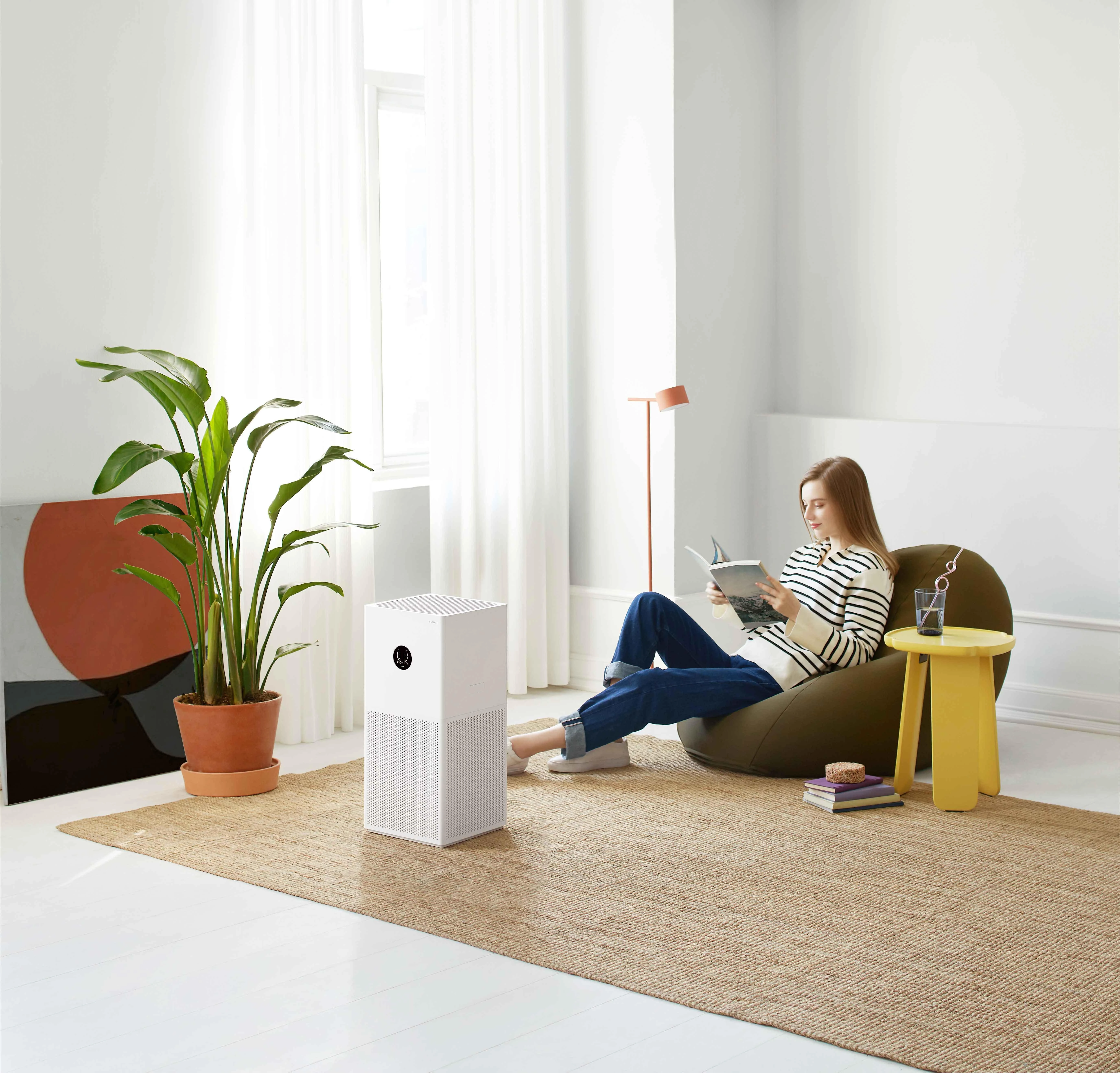Oro valytuvas Xiaomi Smart Air Purifier 4 Lite EU 33 W, Tinka patalpoms iki 25-43 m², Baltas