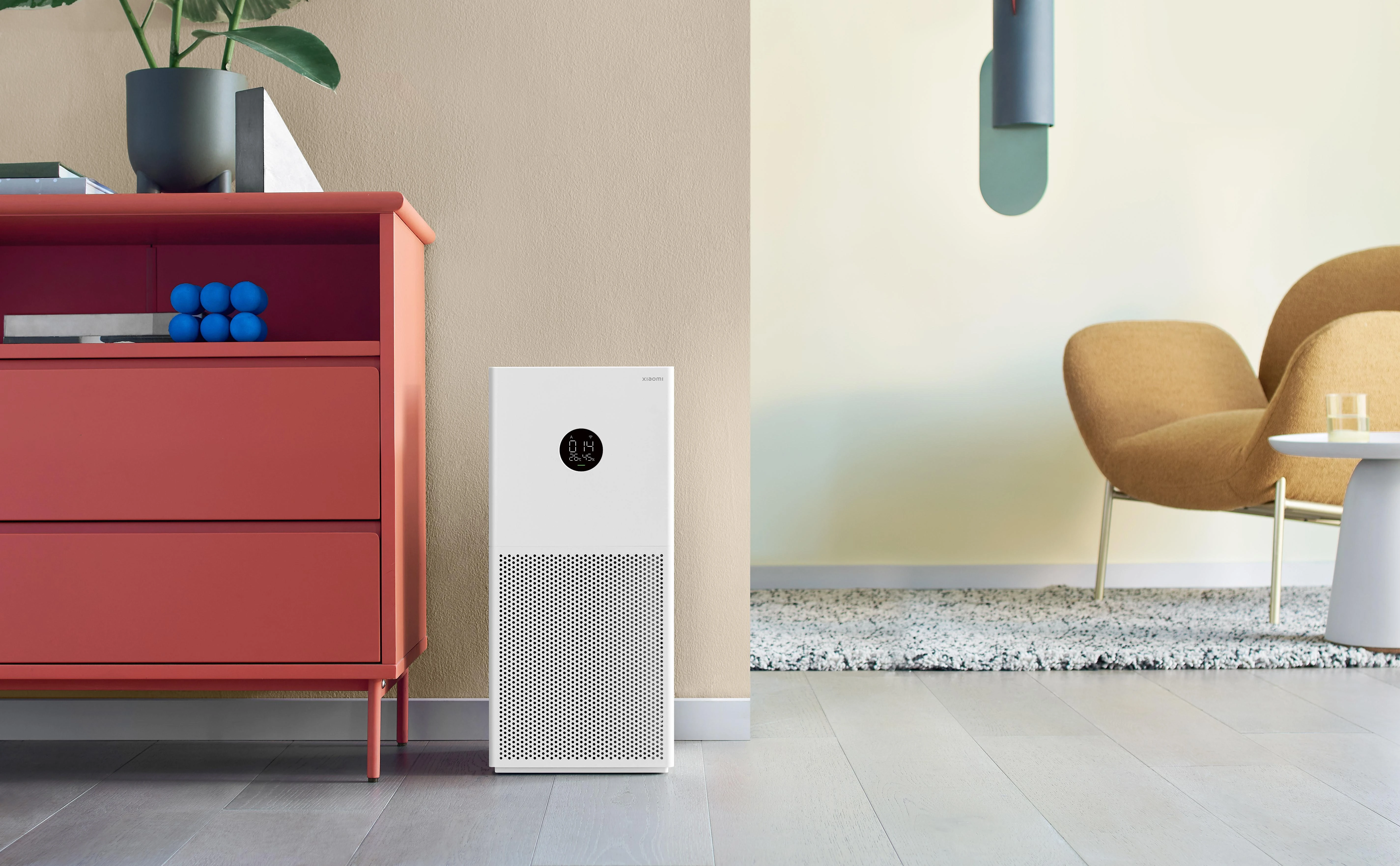 Oro valytuvas Xiaomi Smart Air Purifier 4 Lite EU 33 W, Tinka patalpoms iki 25-43 m², Baltas