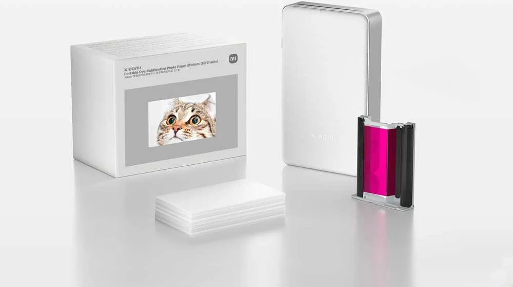 „Xiaomi“ nešiojami dažų sublimacijos fotopopieriaus lipdukai (50 lapų) | Lipdukai | 2x3 colių