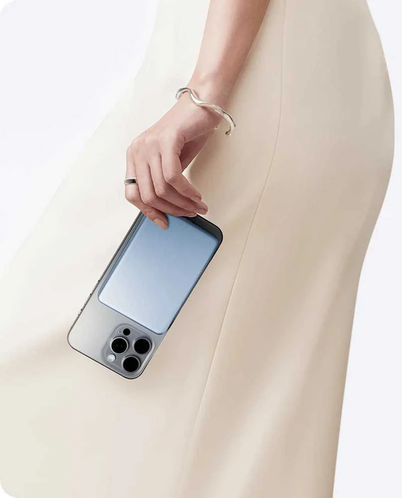 Xiaomi itin plonas magnetinis išorinis akumuliatorius 5000 | 5000 mAh | auksinis
