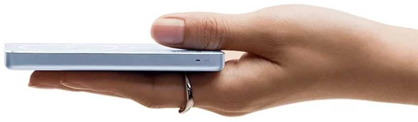 „Xiaomi“ itin plonas magnetinis išorinis akumuliatorius 5000 | 5000 mAh | Juodas