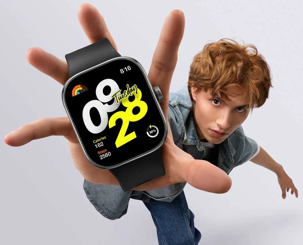 Išmanusis laikrodis Redmi Watch 4, Juodas