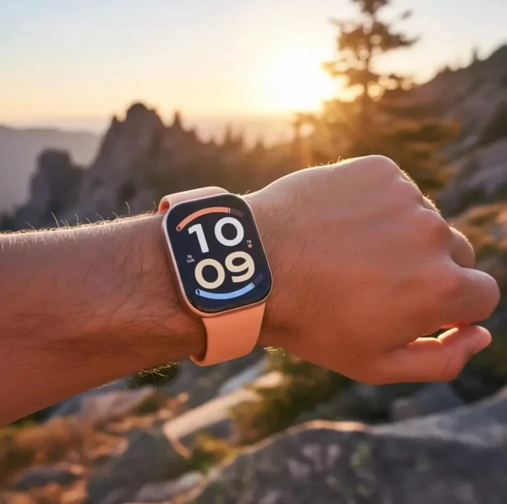 Išmanusis laikrodis Xiaomi Watch 6 Active | Smart watch | AMOLED | 1.85" | Atsparus vandeniui | Sunset Oranžinis
