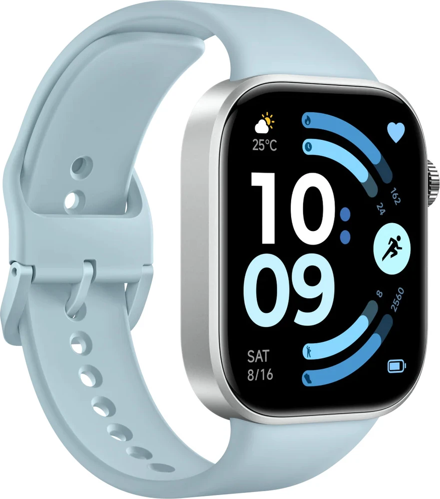 Išmanusis laikrodis Xiaomi REDMI Watch 6 | Smart watch | GPS (satellite) | AMOLED | 2.07" | Atsparus vandeniui | Glacier Mėlyna