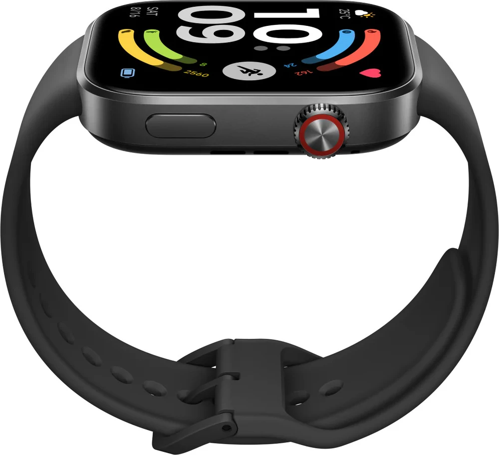 Išmanusis laikrodis Xiaomi REDMI Watch 6 | Smart watch | GPS (satellite) | AMOLED | 2.07" | Atsparus vandeniui | Obsidian Juodas