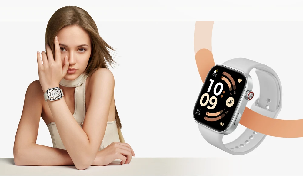 Išmanusis laikrodis Xiaomi REDMI Watch 6 | Smart watch | GPS (satellite) | AMOLED | 2.07" | Atsparus vandeniui | Sidabrinis Gray
