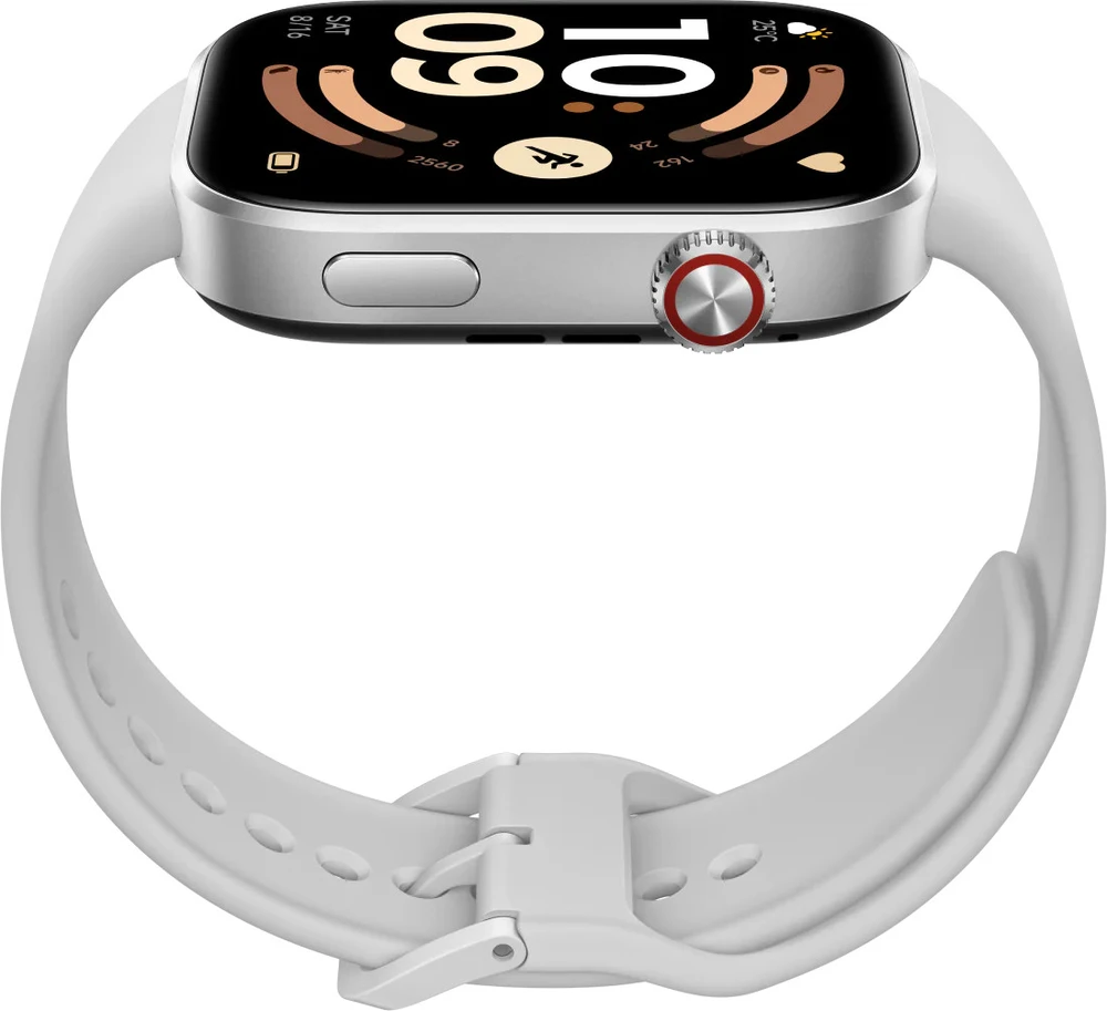 Išmanusis laikrodis Xiaomi REDMI Watch 6 | Smart watch | GPS (satellite) | AMOLED | 2.07" | Atsparus vandeniui | Sidabrinis Gray