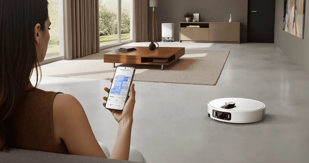 Dulkių siurblys - robotas Xiaomi Robot Vacuum 5 Pro, Baltas