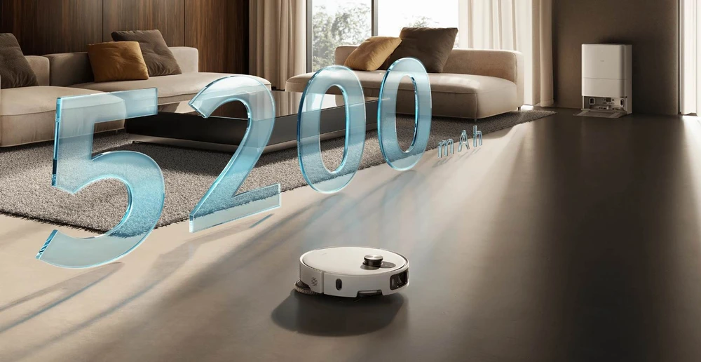 Dulkių siurblys - robotas Xiaomi Robot Vacuum 5 Pro, Baltas