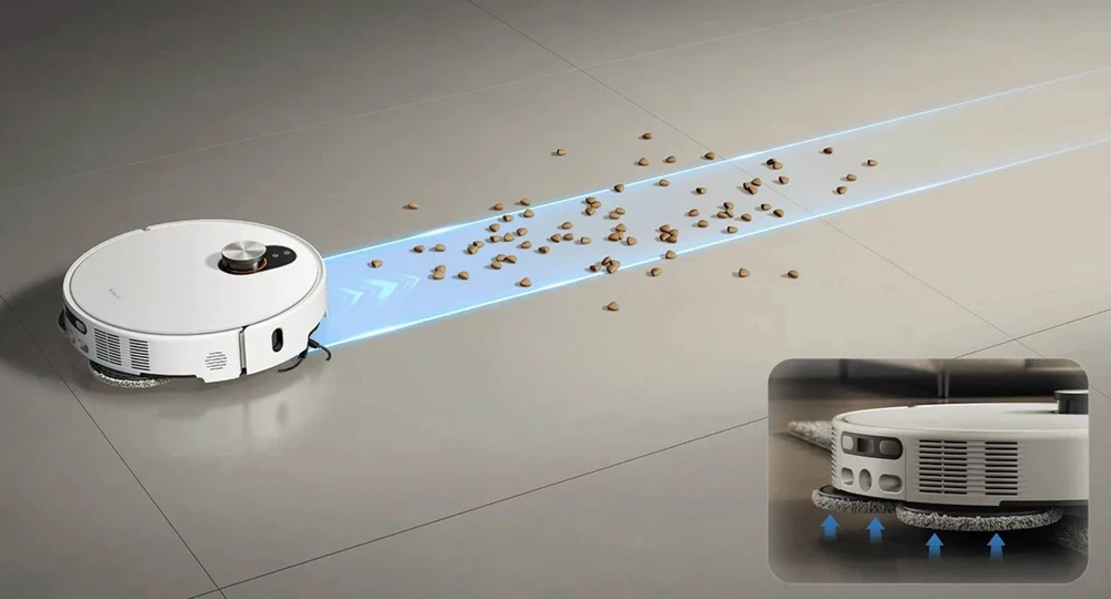 Dulkių siurblys - robotas Xiaomi Robot Vacuum 5 Pro, Baltas