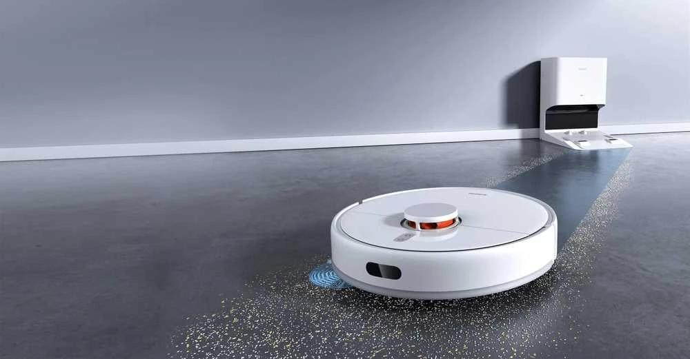 Dulkių siurblys - robotas  Xiaomi Robot Vacuum X10 EU su automatine dulkių išsiurbimo stotele
