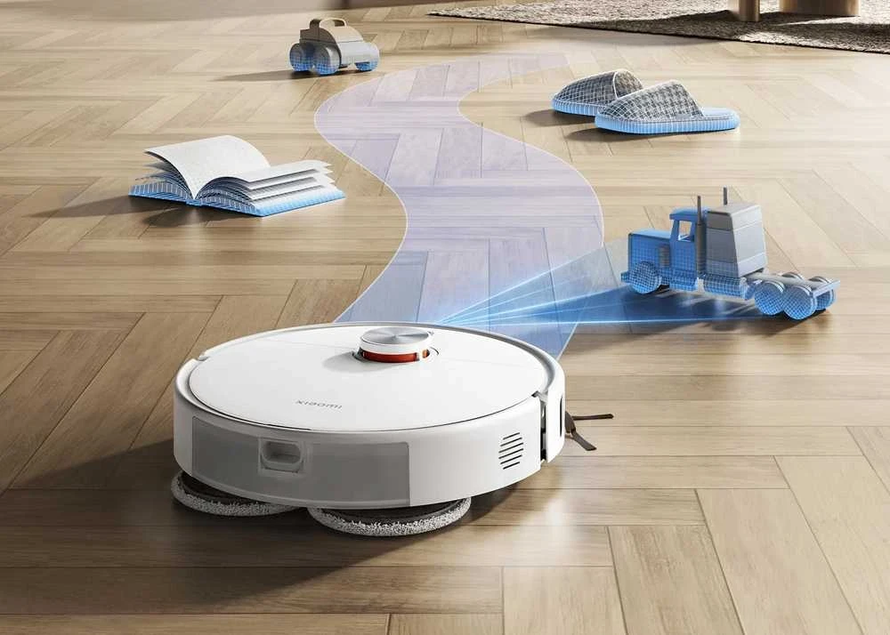Dulkių siurblys - robotas Xiaomi S40 Pro EU, baltos spalvos