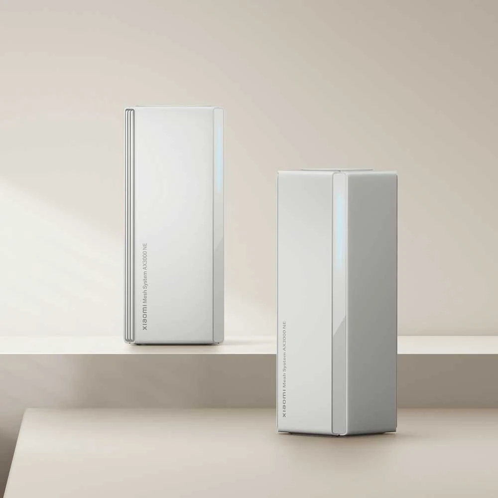 Maršrutizatorius Xiaomi Mesh System AX3000 NE (2 vnt.), Baltos spalvos