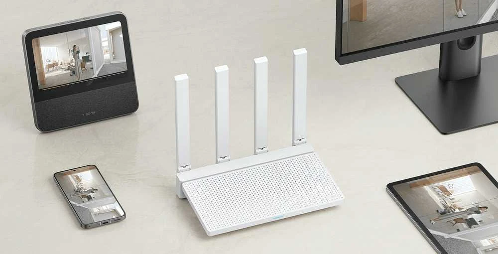 "Xiaomi" maršrutizatorius AX3000t (Baltas)