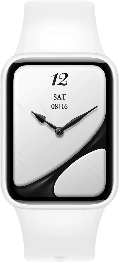 Išmanusis laikrodis Xiaomi Smart Band 10 Pro, baltos spalvos (Ceramic Edition)