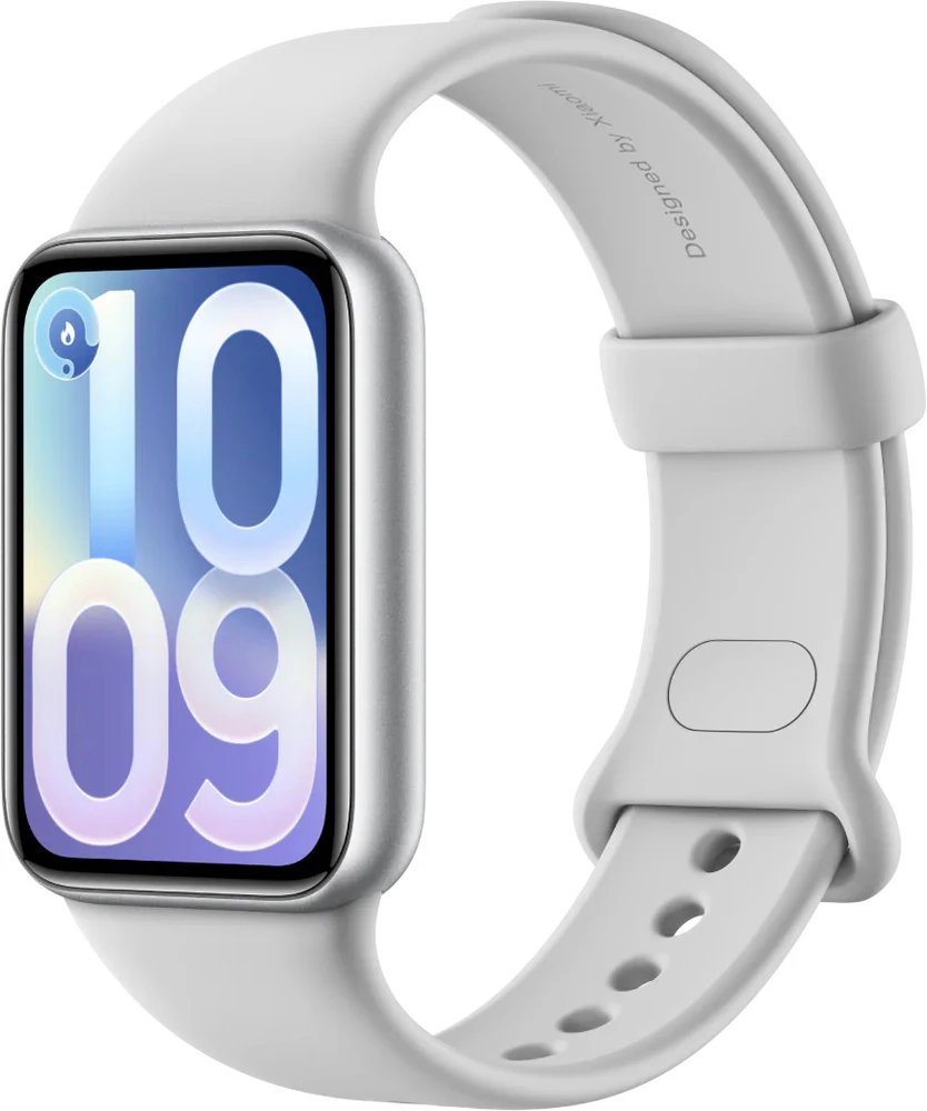 Išmanusis laikrodis Xiaomi Smart Band 10 Pro, sidabrinės spalvos