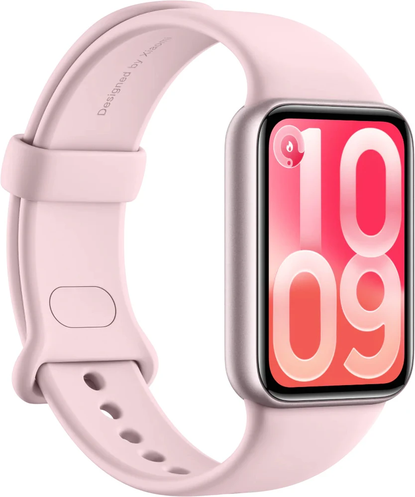 Išmanusis laikrodis Xiaomi Smart Band 10 Pro, rožinės spalvos