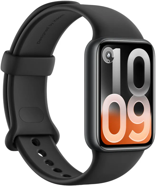 Išmanusis laikrodis Xiaomi Smart Band 10 Pro, juodos spalvos