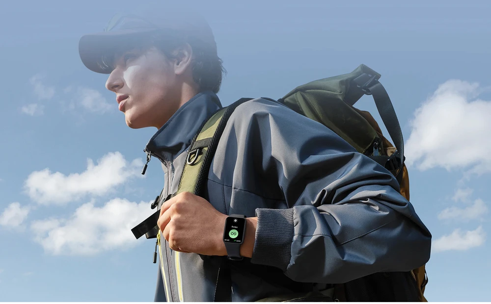 Išmanusis laikrodis Xiaomi Smart Band 10 Pro, juodos spalvos