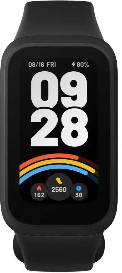 Išmanioji apyrankė Xiaomi Smart Band 9 Active, Juodos spalvos