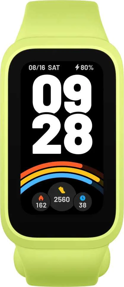 Išmanioji apyrankė Xiaomi Smart Band 9 Active, Žalios spalvos