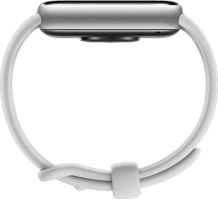 Išmanuioji apyrankė Xiaomi Smart Band 9 Pro, Sidabrinės spalvos korpusas su pilkos spalvos silikoniniu dirželiu